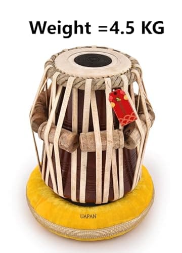 UAPAN Brass Tabla Set with All Accessories I Complete Professional Package for Musicians 4