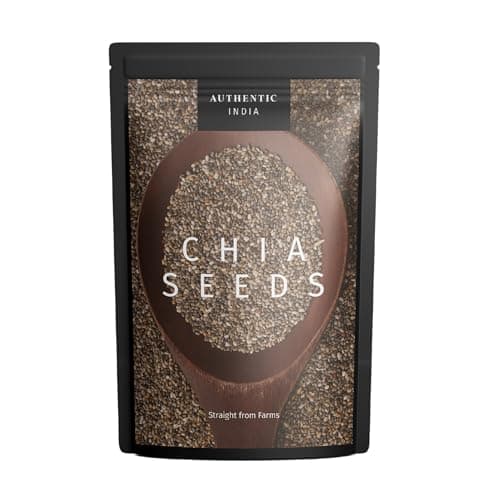 Authentic India Organic Seeds Combo | Chia Seeds & Flax Seeds | 250g each | Superfood 4