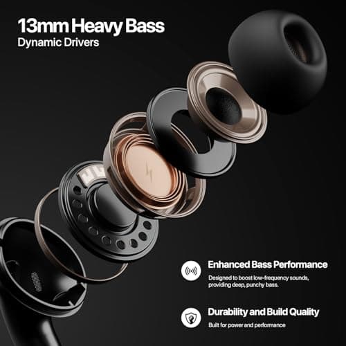 Fire-Boltt Aero TWS Earbuds Custom EQ, Wireless Bluetooth 5.4, Music & App Support, 50H Playtime, Fast Charging Case, 50ms Low Latency for Gaming, Touch Controls, IPX4 Waterproof, Clear Calls - Blue 4