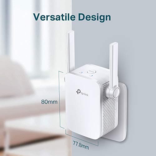 TP-Link TL-WA855RE, Single Band 300Mbps RJ45 Wireless Range Extender, Wi-Fi Booster, Broadband/Wi-Fi Extender, Hotspot with 1 Ethernet Port, Plug and Play, Access Point Mode, 2 External Antennas,White 3