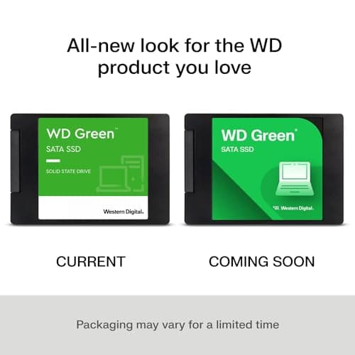 Western Digital WD Green SATA 240GB, Up to 545MB/s, 2.5 Inch/7 mm, 3Y Warranty, Internal Solid State Drive (SSD) (WDS240G3G0A) 2