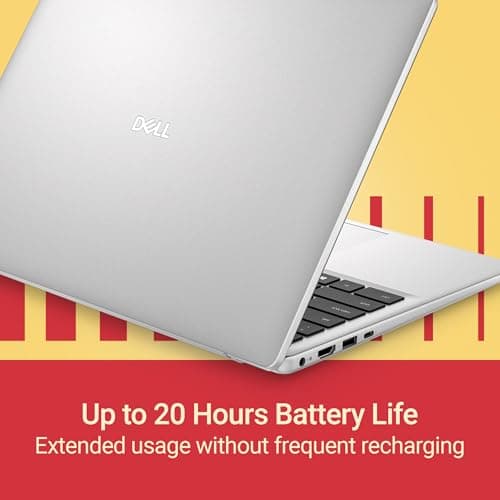 Dell 14, Intel 14th Generation Intel Core 5, (16GB DDR5, 512GB) FHD+ 14"/35.56cm 300 Nits, Backlit Keyboard + FPR, Windows 11, Microsoft Office Home 2024, Platinum Silver, 1.54Kg Thin & Light Laptop 5