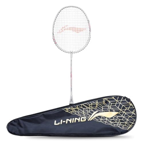 Li-Ning Aluminum Badminton Racket Mega Power 7 , Blue/Orange