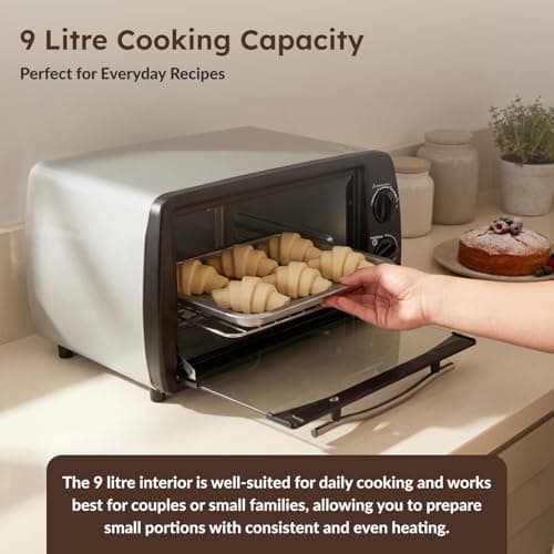 Prestige POTG 9 PC 800-Watt Oven Toaster Grills (Grey ,9 Liter) 5