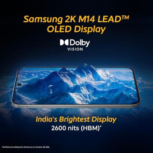 iQOO 15 (Legend, 12GB RAM, 256GB Storage) | Fastest Snapdragon 8 Elite Gen 5 Processor* | Origin OS 6 - Out of The Box* | Samsung 2K M14 Lead OLED Display 3