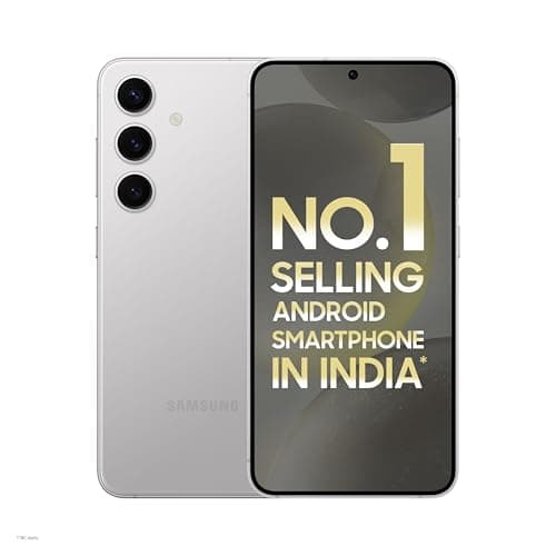 Samsung Galaxy S24 5G AI Smartphone (Marble Gray, 8GB, 128GB Storage)