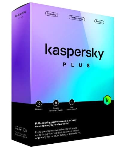 Kaspersky Total Security - 1 User, 1 Year (No CD, Voucher Only)