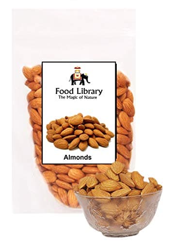 Food Library California Raw Almonds - Badam Giri (200gm)