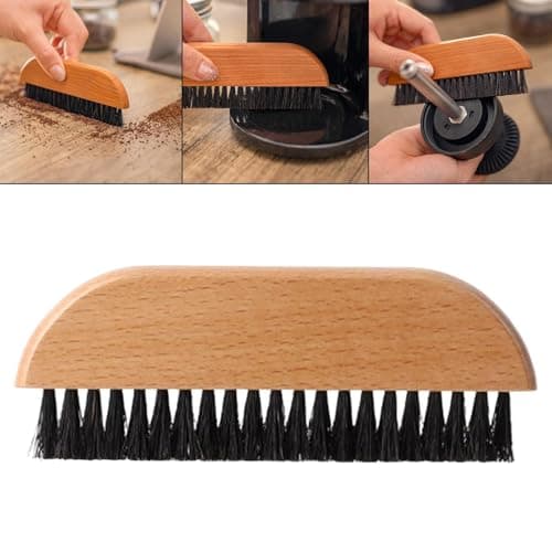 HEAVENGLOW Coffee Machine Cleaning Brush Tool Cleaner Brush for Bean Powder Flour Style B 2
