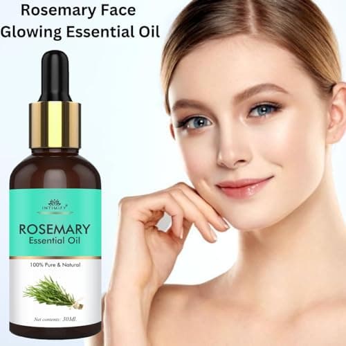 INTIMIFY Rosemary Essential Oil For Hair Growth, Reduce Acne, Moisturize Skin For Men & Women 30 ml 2
