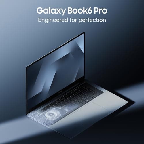 Samsung Galaxy Book6 Pro (Gray, 16GB RAM, 1TB SSD) | Intel Core Ultra 7 (Series 3) | 14" WQXGA+ Dynamic AMOLED 2X | 30Hrs Battery Life | 120 Hz Refresh Rate | Dolby Atmos Stereo Speakers | AI PC 2