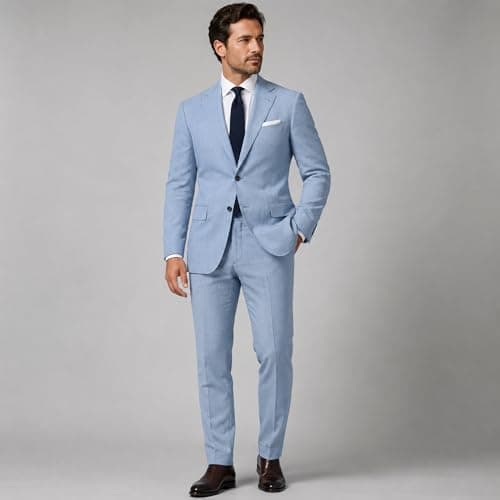 BIGREAMS Unstitched Cotton Stretchable Linen Safari Suit Fabric – 3 Meter Suit Piece | Breathable, Durable & Comfortable | 58" Wide 4