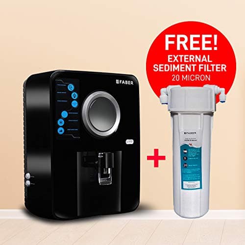 Faber Altroz (RO+UV+UF+MAT) with Heavy Duty Membrane Upto 3000 TDS Water Purifier, Black, 10 Liter 3