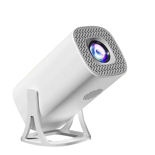 Smart Portable Projector with Wireless Display Casting, HD LED Projector for Mobile Phone, Tablet, Laptop Home Theater