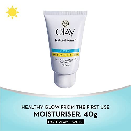 Olay 2 X Olay Natural White Instant Glowing Fairness Cream Uv Protection - 40gm 2