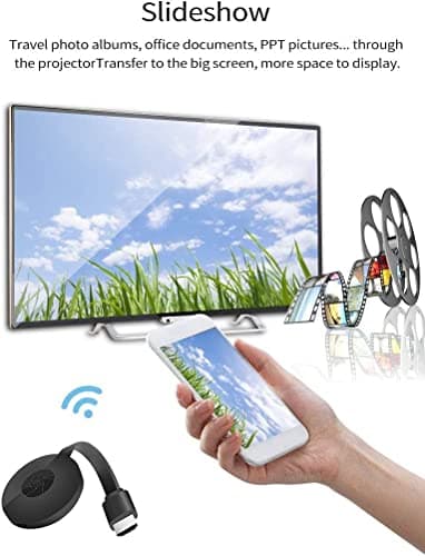 Mayra HDMI 4K Mirarcast Wi-Fi Wireless Display Adaptor/DLNA Wireless HDMI Screen Mirroring Wi-Fi Dongle 3