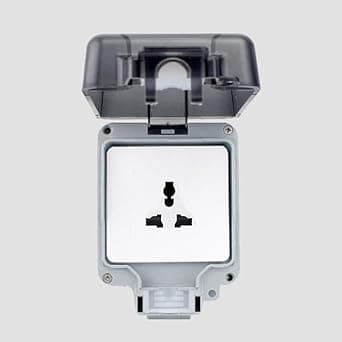 Weather proof Outdoor Universal Socket