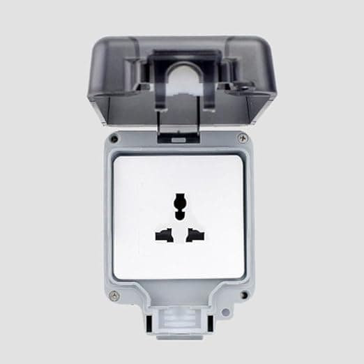 Weather proof Outdoor Universal Socket