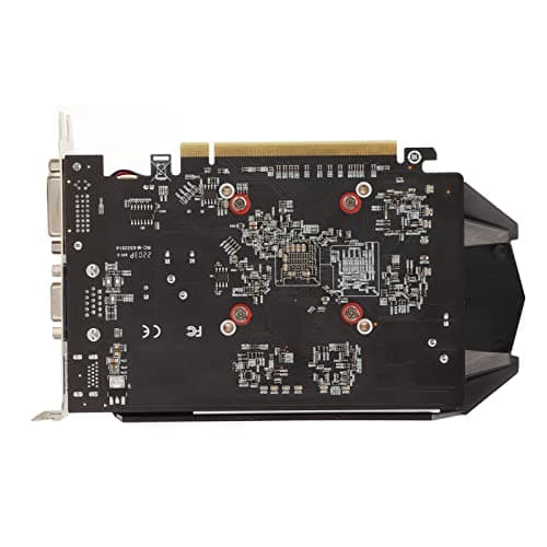 HEITIGN 4GB GDDR5 Graphics Card for PC, HD 7670, 1000MHz Core Frequency, Supports DirectX 11, PCIe x16, VGA Output 3