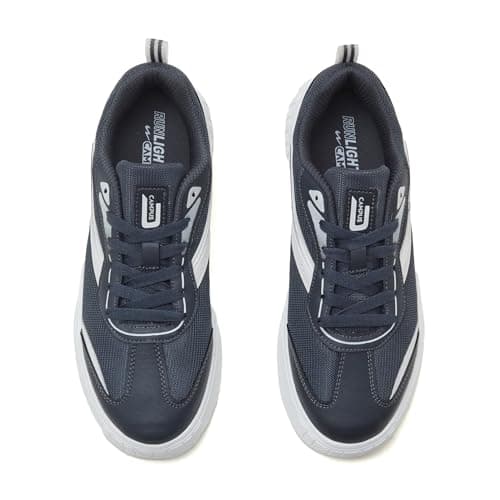 Campus Men's Static D.Gry/WHT Sneakers - 9UK/India 1 Pair 4