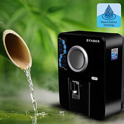Faber Altroz (RO+UV+UF+MAT) with Heavy Duty Membrane Upto 3000 TDS Water Purifier, Black, 10 Liter 5