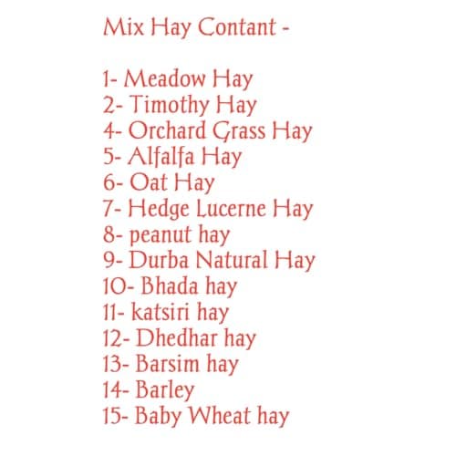 Herbal Sinovet India Premium Alfalfa/Timothy/Lucerne/Peanut Mix Hay for Rabbit/Guinea Pig/Hamster (3kg) 5