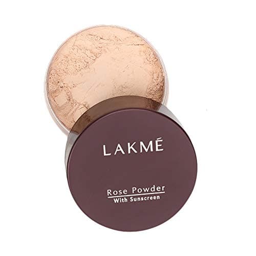 LAKMÉ Rose Loose Face Powder with Sunscreen For All Skin Types, Matte Finish, Soft Pink, 40 g & 9 to 5 CC Cream Mini, 01 - Beige, L 9 g 2