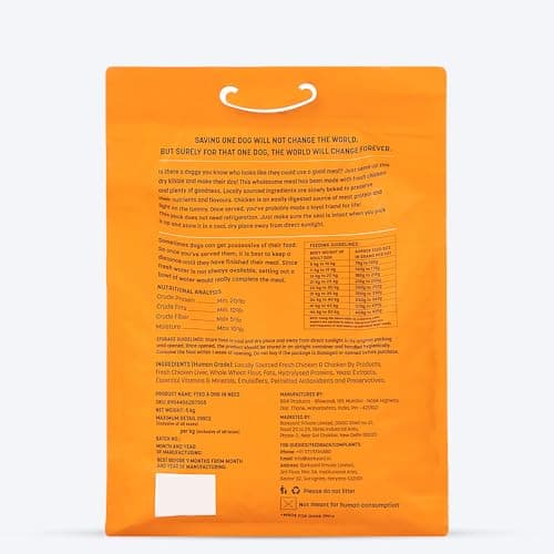 HUFT Feed a Dog in Need Dry Food Pack – 5 kg | Nutritious Meal Support for Street & Shelter Dogs | Balanced Formula Ingredients | Helps Provide Essential Daily Nutrition 3