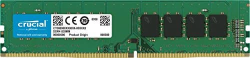 Crucial RAM 16GB DDR4 3200MHz CL22 (or 2933MHz or 2666MHz) Desktop Memory CT16G4DFD832A