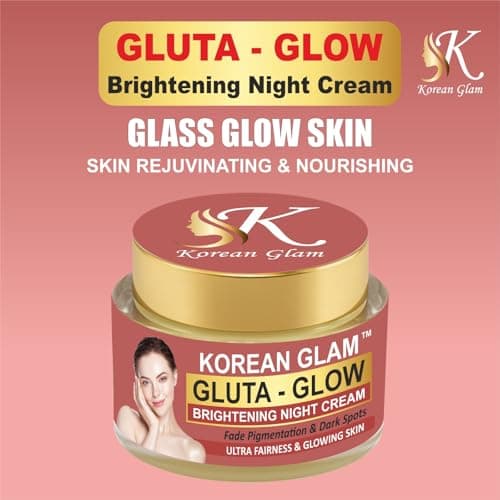 Korean Glow Brightening Night Cream for Fair & Glowing Skin | Reduces Dark Spots, Acne Scars & Pigmentation | Deep Nourishment & Hydration – 30g 3