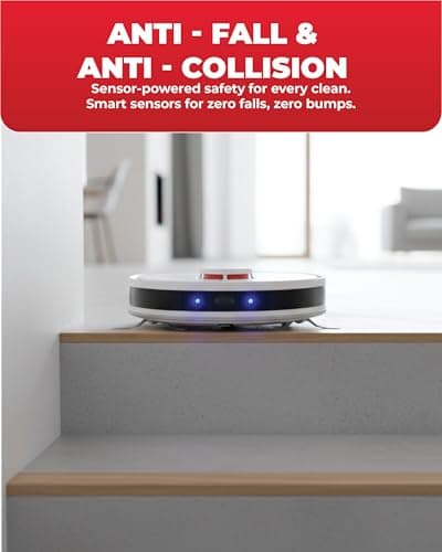 TIRON TRV 10P Robotic Vacuum Cleaner, 2-in-1 Vacuum & Mop, LiDAR Laser Navigation, 5000 Pa Suction, Highest Battery, Longest Runtime, Anti Fall & Carpet Detection Sensor, Designed for Indian Homes 2
