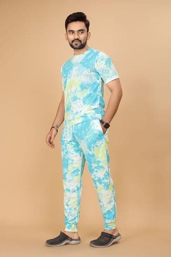 Men's Night Suits and Dress - Sleepwear Nightwear Online in India - Night Suit for Men (Green, XL) 3