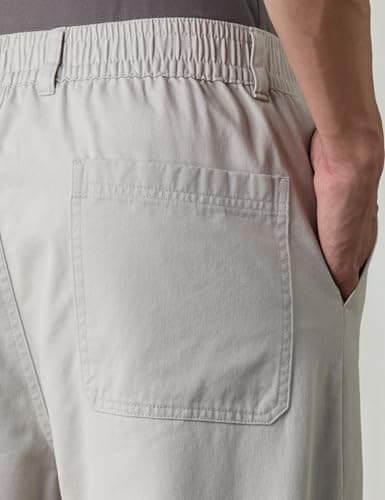 Amazon Brand - Symbol Men's Relaxed Casual Trouser (Fully Elasticated Waistband | 100% Cotton | Pants) 6