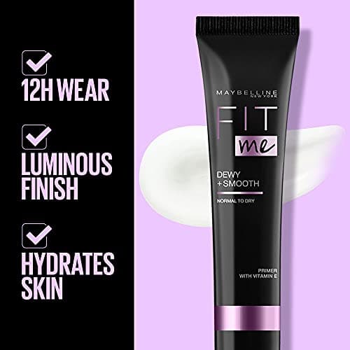 Maybelline New York Primer, Reduces Appearance of Pores, Long-lasting, Fit Me Dewy + Smooth Finish, Duo Pack, 30g 2