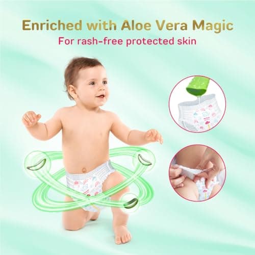 Morisons* babydreams THE CHOICE OF SMART MUMS Baby Super Soft Diaper Pants Medium - M (72 Pieces), 1 count 3
