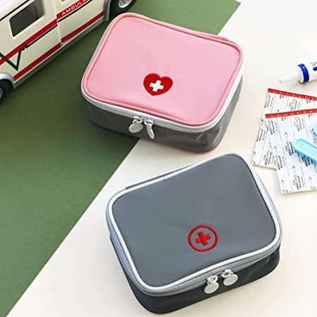 REETIK FASHION HUB (1Pcs) Medicine Storage Bag Small Portable First aid Storage Medical Kits for Outdoor Activities and Sport (Multicolor) 3