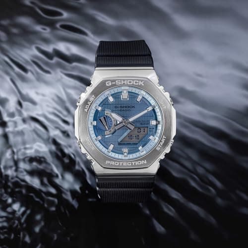 Casio G-Shock GBM-2100A-1A2DR Bluetooth Analog-Digital Turquoise Blue Dial Men (G1582) 3