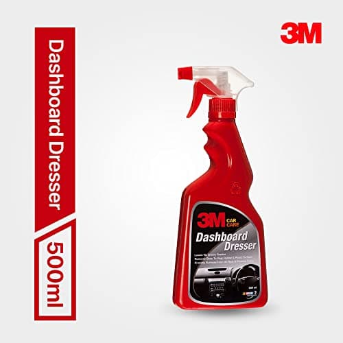 3M Car Dashboard Dresser (500 ml) | Restores Gloss and Shine on Dashboard and Other Plastic Parts | Protection from UV Rays and Fading 2