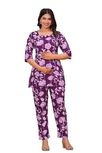 Women Printed Cotton Co Ord Set for Women || Casual & Festive Indo-Western Outfit || Kurta Pant Set