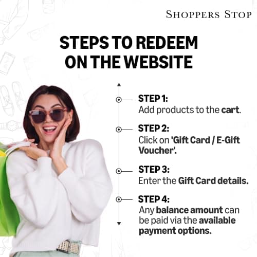 Shoppers Stop | E-Gift Card | Instant Delivery | Valid for online & in-store purchases. 5
