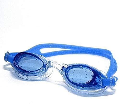 ArrowMax 100% Silicone anti fog swimming goggles,cap,earplug & noseplug set- Ideal for all age group | silicone non slip | easy to carry and skin friendly(BLUE) 5