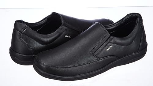 Bata Boss-Sail Men's Black Formal Shoes - 8 UK (8516052) 2