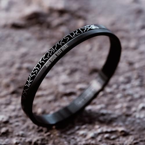 Mesmerize India Electro Circuits Kada | Personalised Gift for Men 4