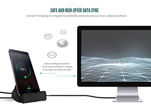 Chargeworld Portable and Lightweight cro USB Dock Charging Station Mobile Phone Stand for All Android Smartpho & Tablets 4