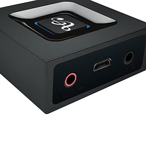 ZOOMELLA Bluetooth Wireless Audio Adapter Low Latency RCA Audio Receiver 1122Mbps 2