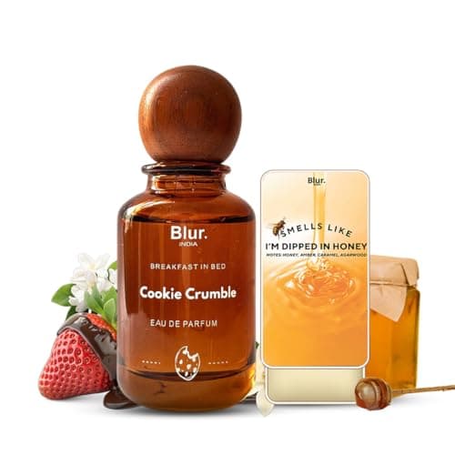 Blur India Fragrance Layering Combo - Cookie Crumble EDP & I'm Dipped In Honey Solid Perfume | Long Lasting Perfumes with Dessert-Inspired Notes