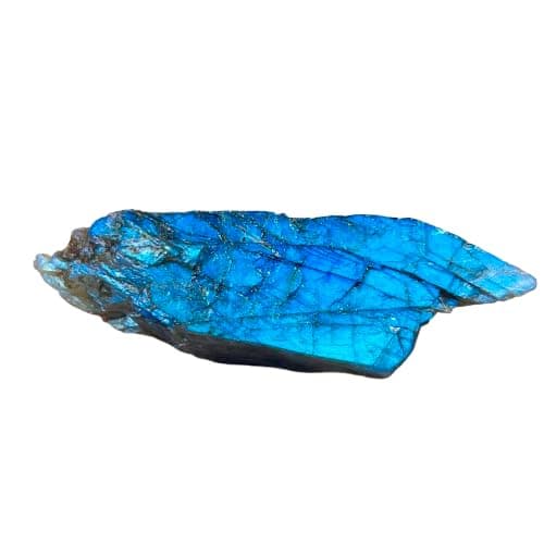 Natural Amazon Labradorite Freeform | 65g Polished Labradorite Display Stone | Flashy Healing Crystal | Collector Mineral | Gift from India