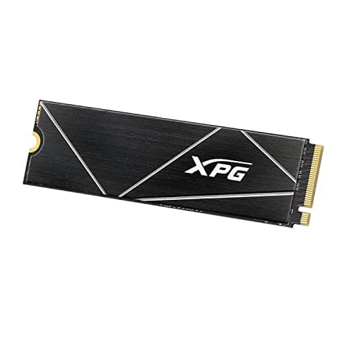 XPG ADATA GAMMIX S70 Blade M.2 NVME 1TB PCIe Gen4x4 2280 Internal Solid State Drive/SSD, Read/Write Speed Up to 7,400/6800 MB/s - (AGAMMIXS70B-1T-CS) Compatible with PC, Laptop and Play Station 5 2