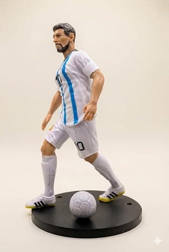 Blue Aura Football Star Action Figure Height-17cm Collectible Figurine | Mssi- Ball 3