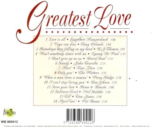GREATEST LOVE 2